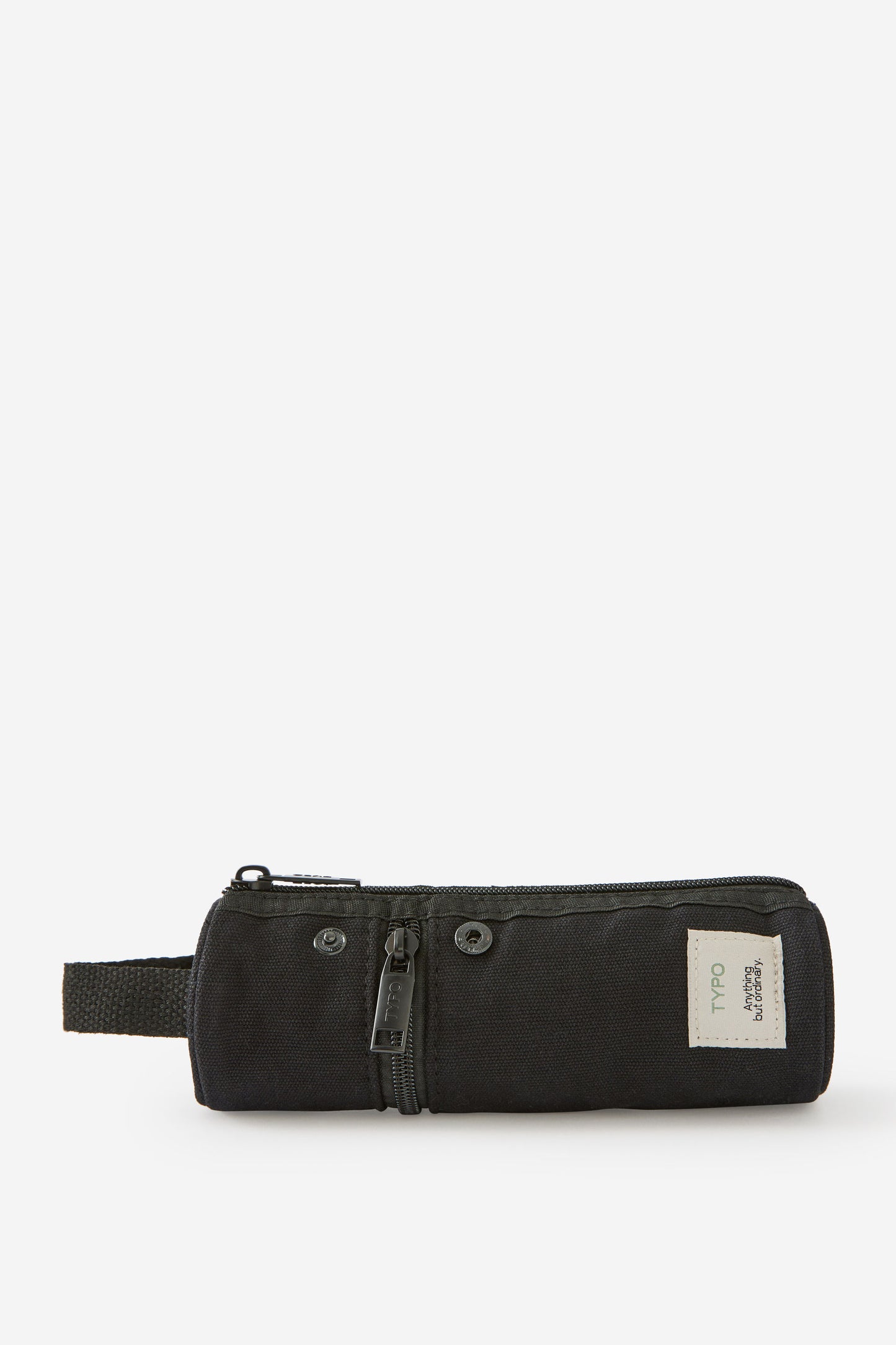Barrel Canvas Pencil Case
