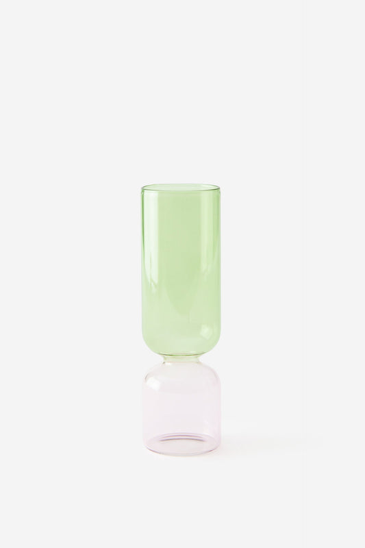 2 Toned Glass Vase