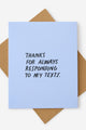 Thank You Card