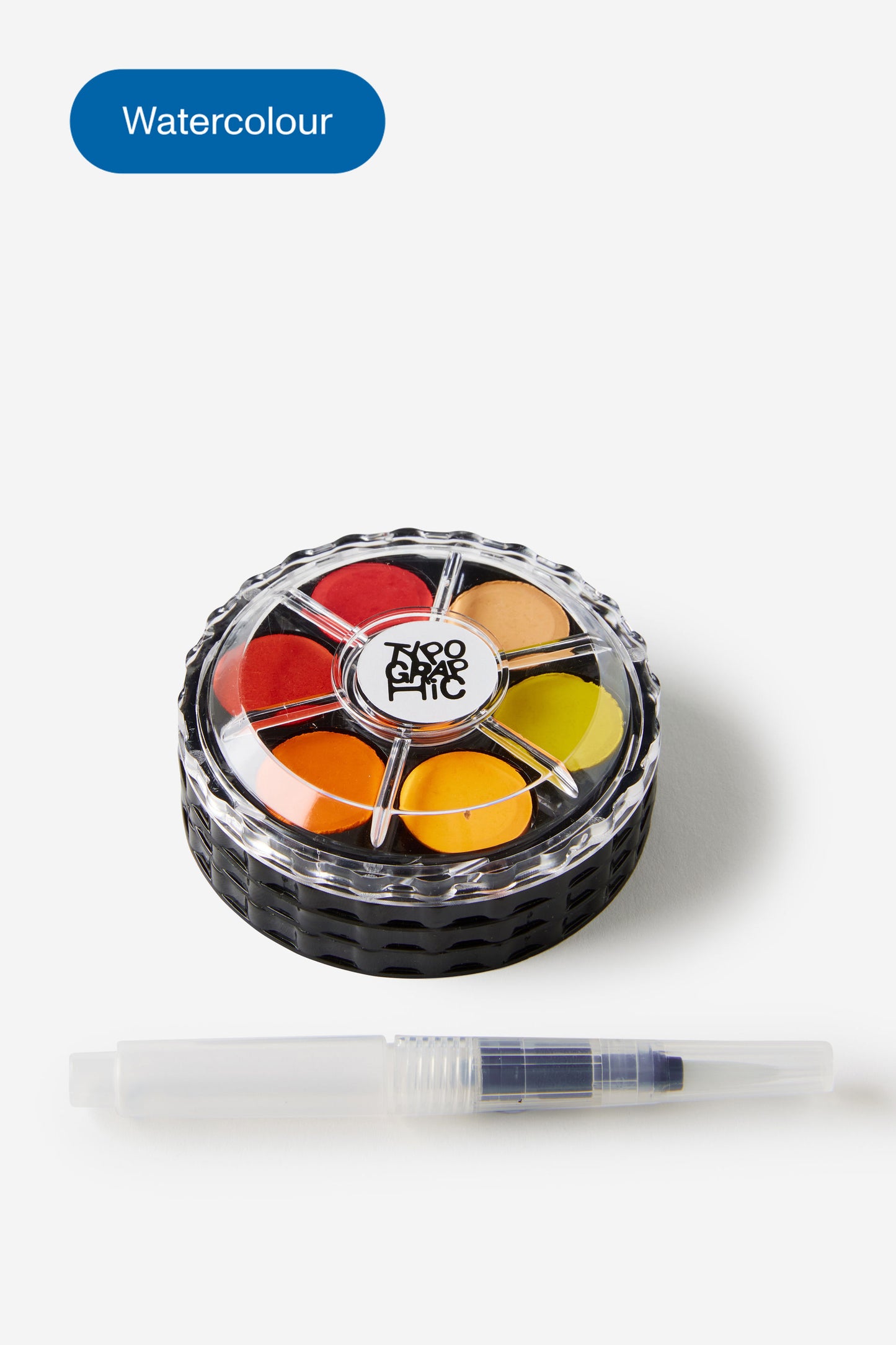 18Pc Watercolour Paint Discs