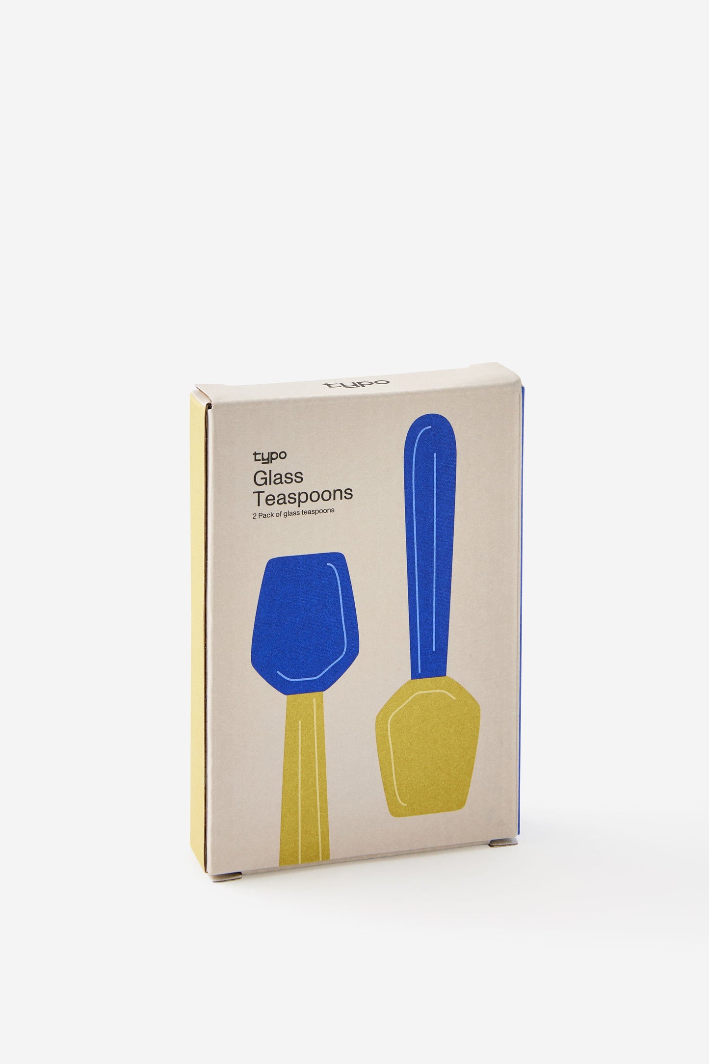 Glass Teaspoons 2Pk