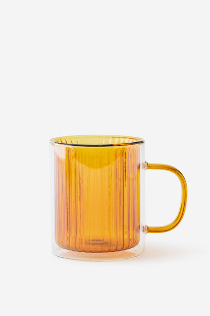 Double Walled Glass Mug
