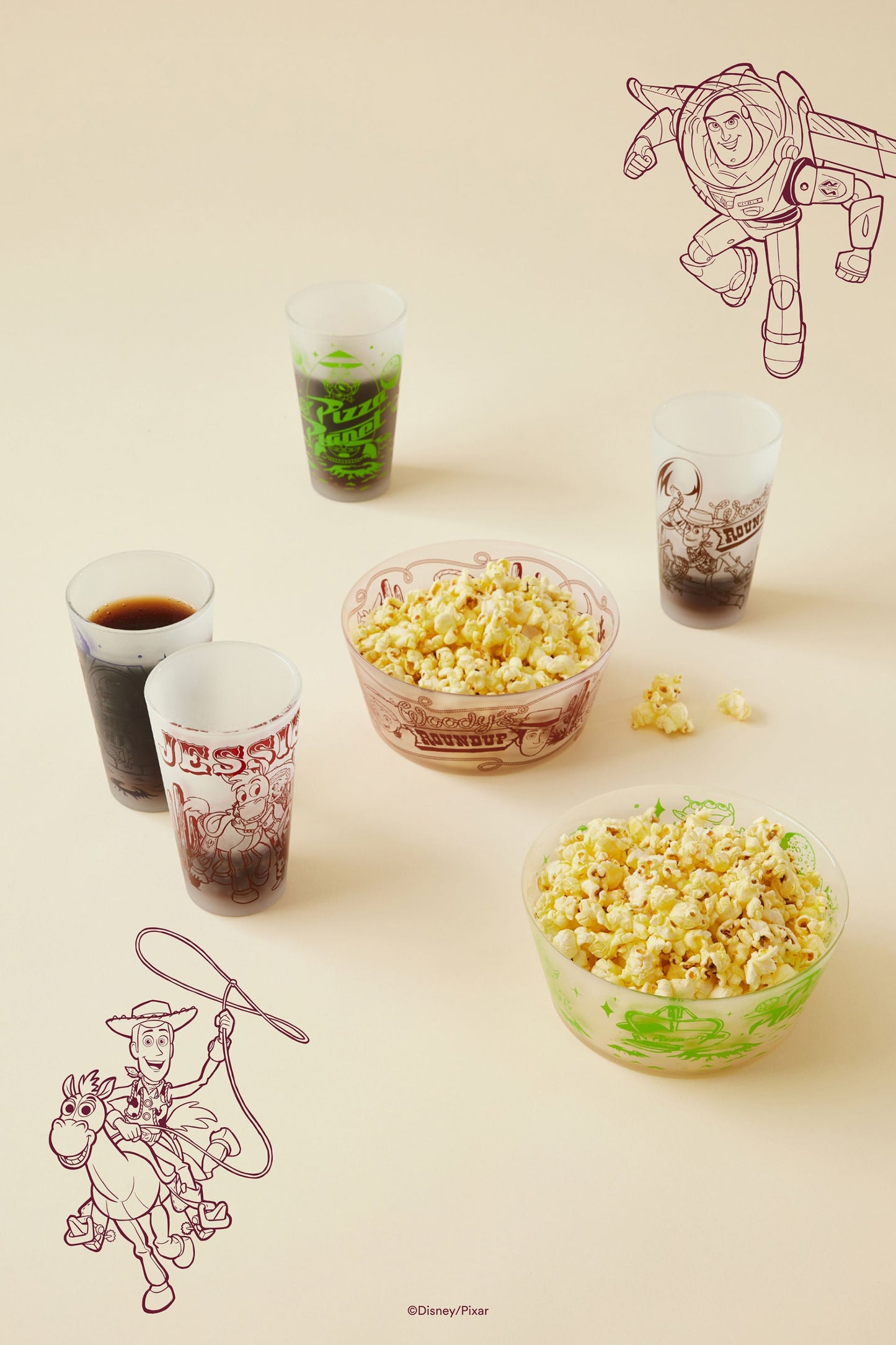 Toy Story 450ml Glass Tumbler