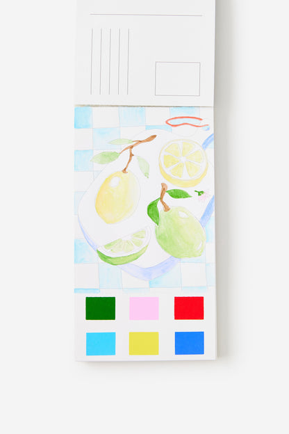 Watercolour Postcard Pad