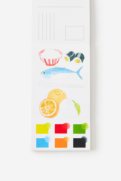 Watercolour Postcard Pad