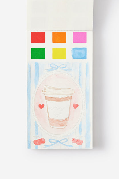 Watercolour Postcard Pad