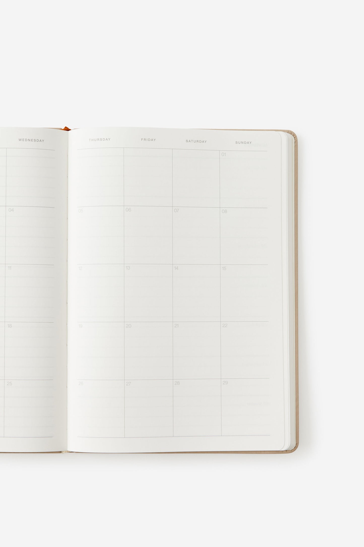 26/27 B5 Weekly Hard Diary