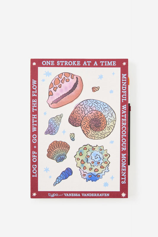 A5 Stitch Bound Watercolouring Book