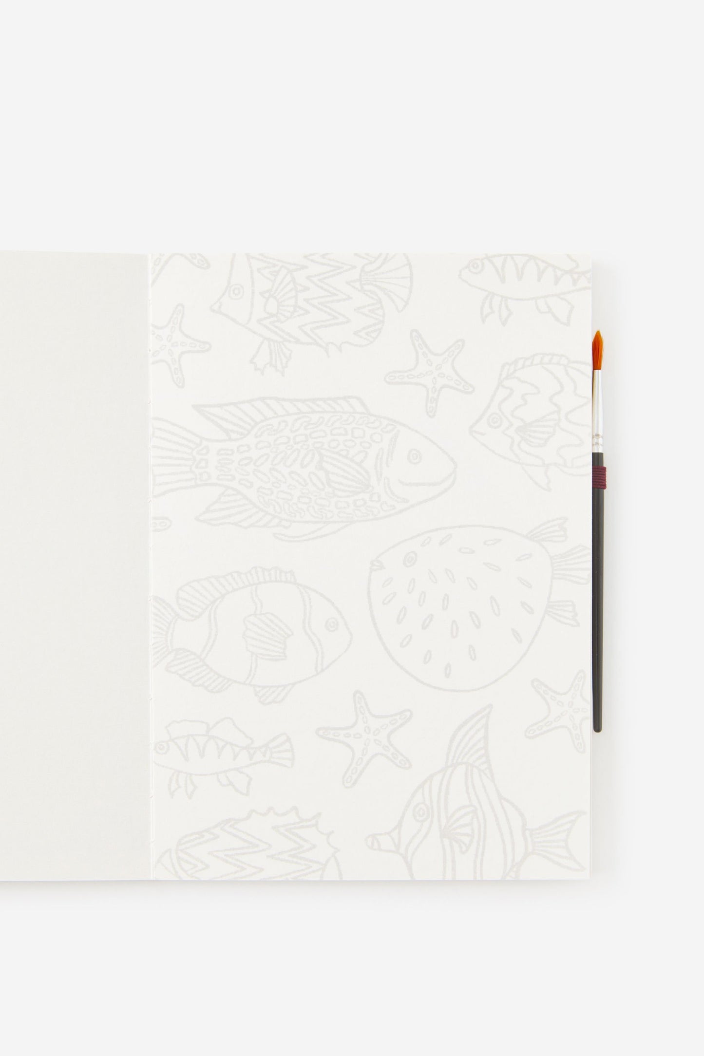 A5 Stitch Bound Watercolouring Book