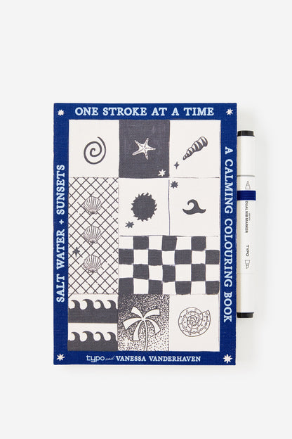 A5 Stitch Bound Colouring Book