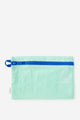 Zip Up Grid Pencil Case
