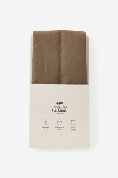 Lights Out Eye Mask