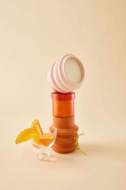 Sculptural Ceramic Candle