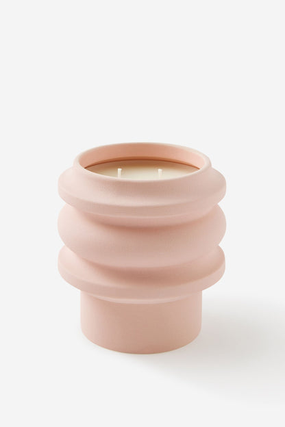 Sculptural Ceramic Candle