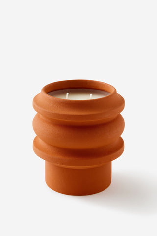 Sculptural Ceramic Candle