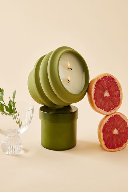 Sculptural Ceramic Candle