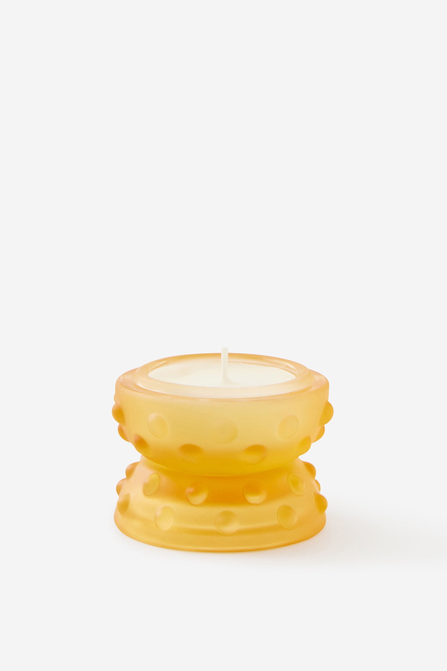 Mini Stackers Glass Tea Light Candle