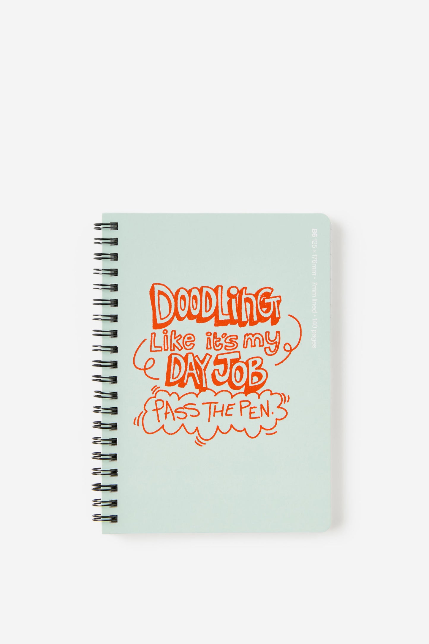 B6 Spiralbound Notebook