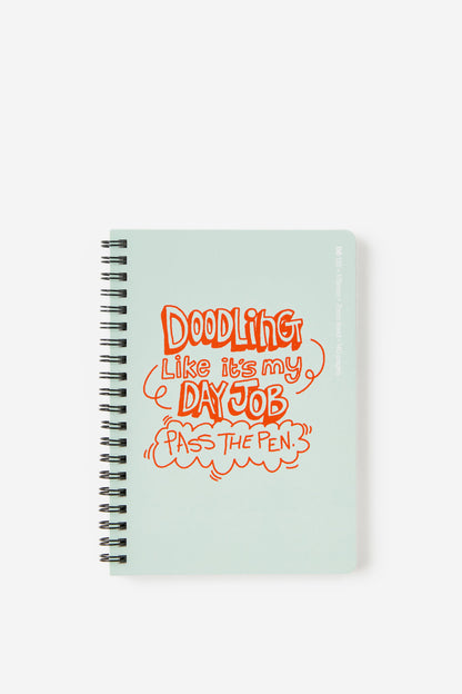 B6 Spiralbound Notebook