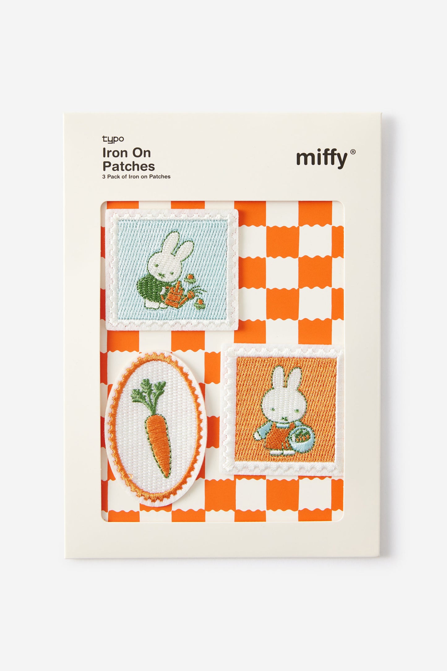 Miffy Iron On Patches 3 Pack