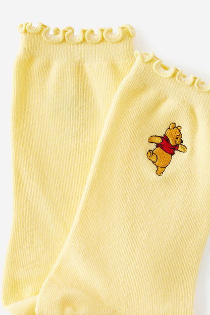 Winnie The Pooh Mid Crew Socks