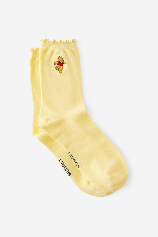 Winnie The Pooh Mid Crew Socks