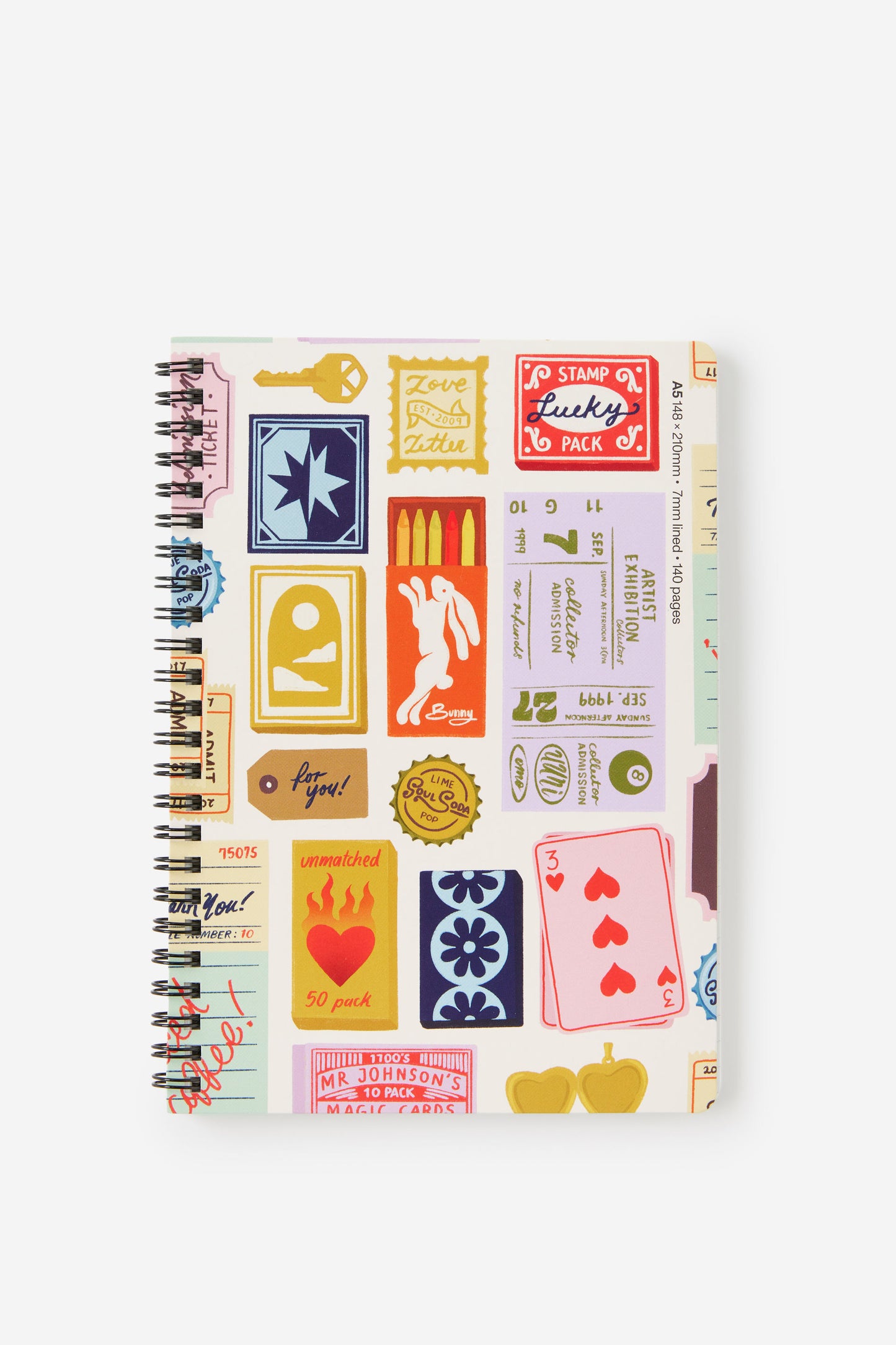 A5 Spiralbound Notebook