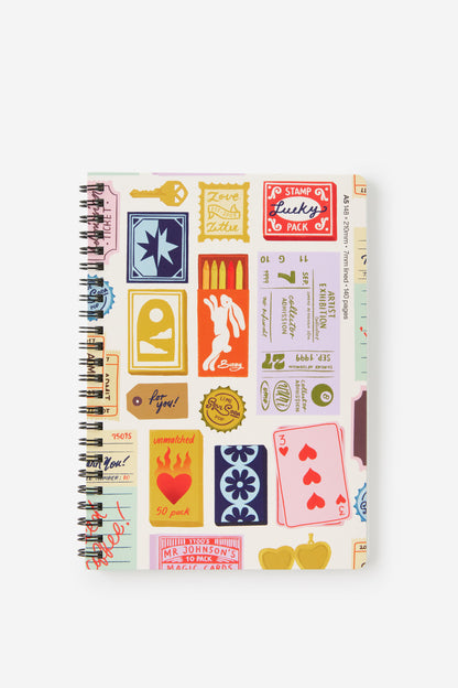 A5 Spiralbound Notebook