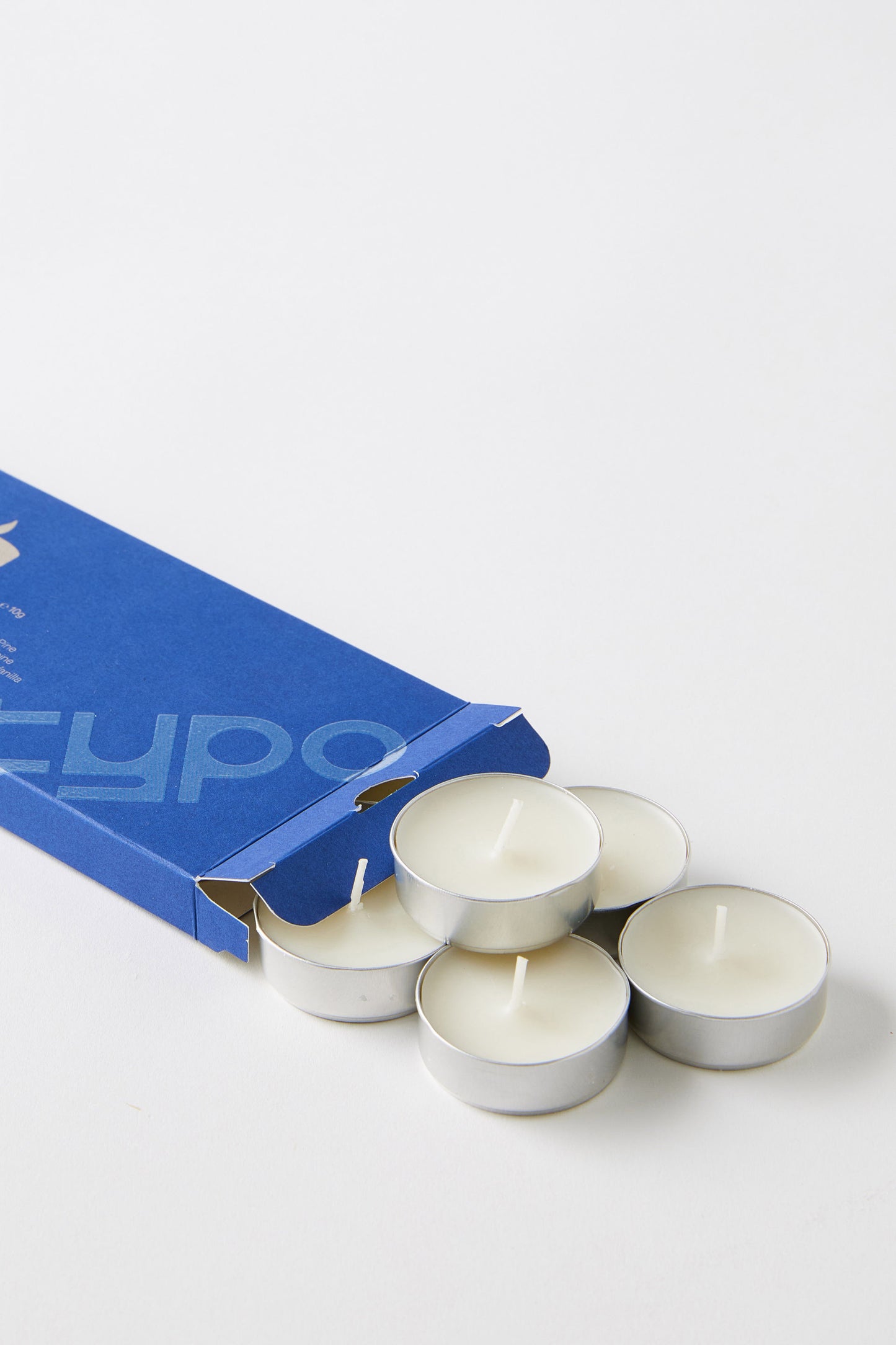 Mini Stackers Glass Tea Light Candle - Wax Refill