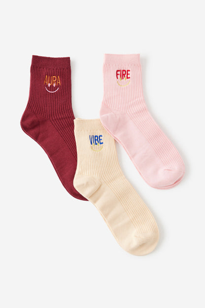 Socks 3 Pack