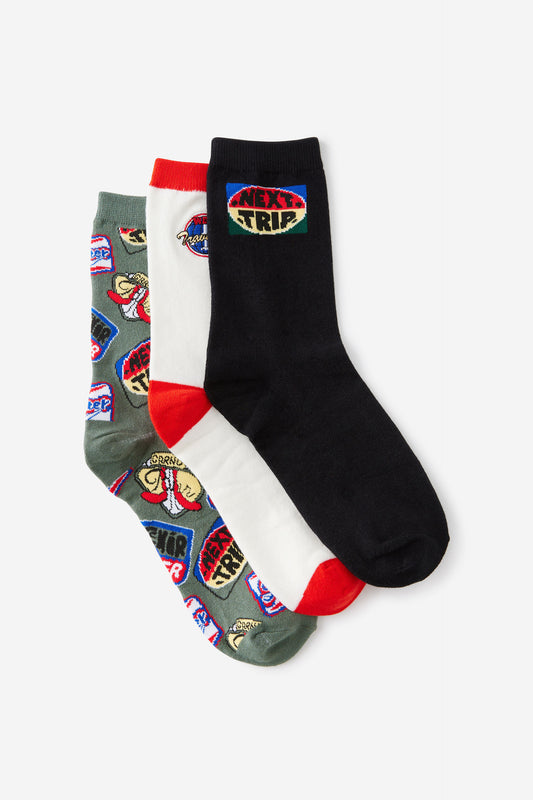 3 Pack Of Socks