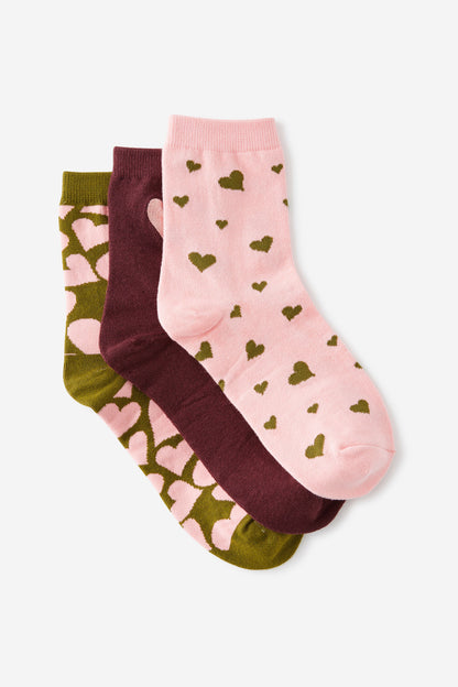 3 Pack Of Socks