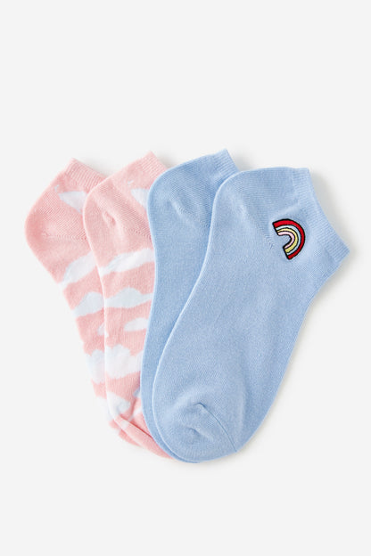 Ankle Socks 2 Packs