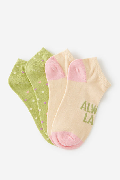 Ankle Socks 2 Packs