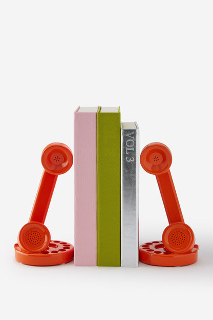 Retro Telephone Bookends