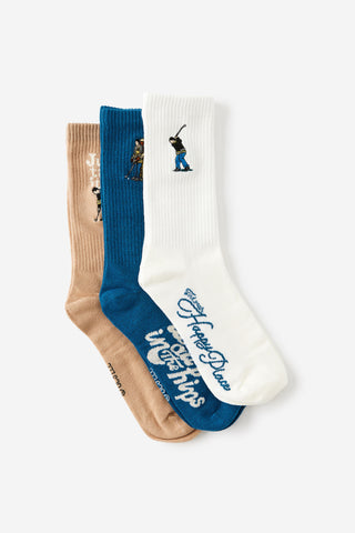 Happy Gilmore 3 Pack of Socks