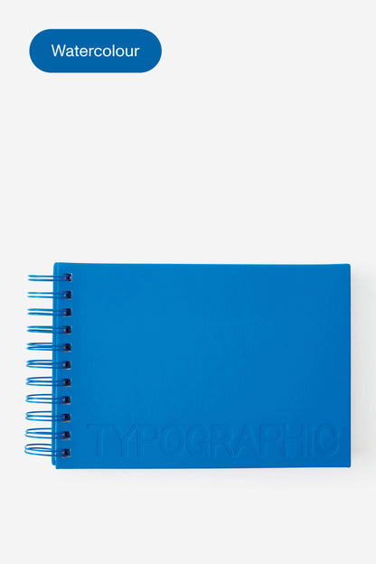 A5 Premium Spiral Watercolour Book