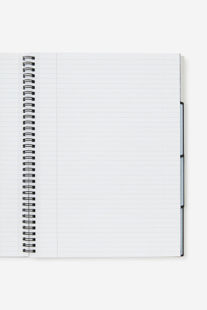 A4 Spiralbound Subject Notebook