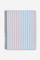A4 Spiralbound Subject Notebook