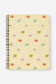 A4 Spiralbound Subject Notebook