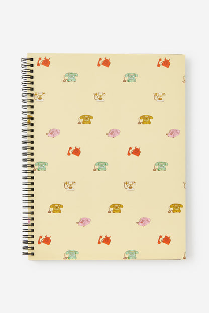 A4 Spiralbound Subject Notebook