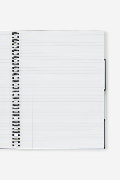 A4 Spiralbound Subject Notebook