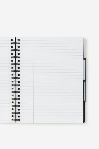 A5 Spiralbound Subject Notebook