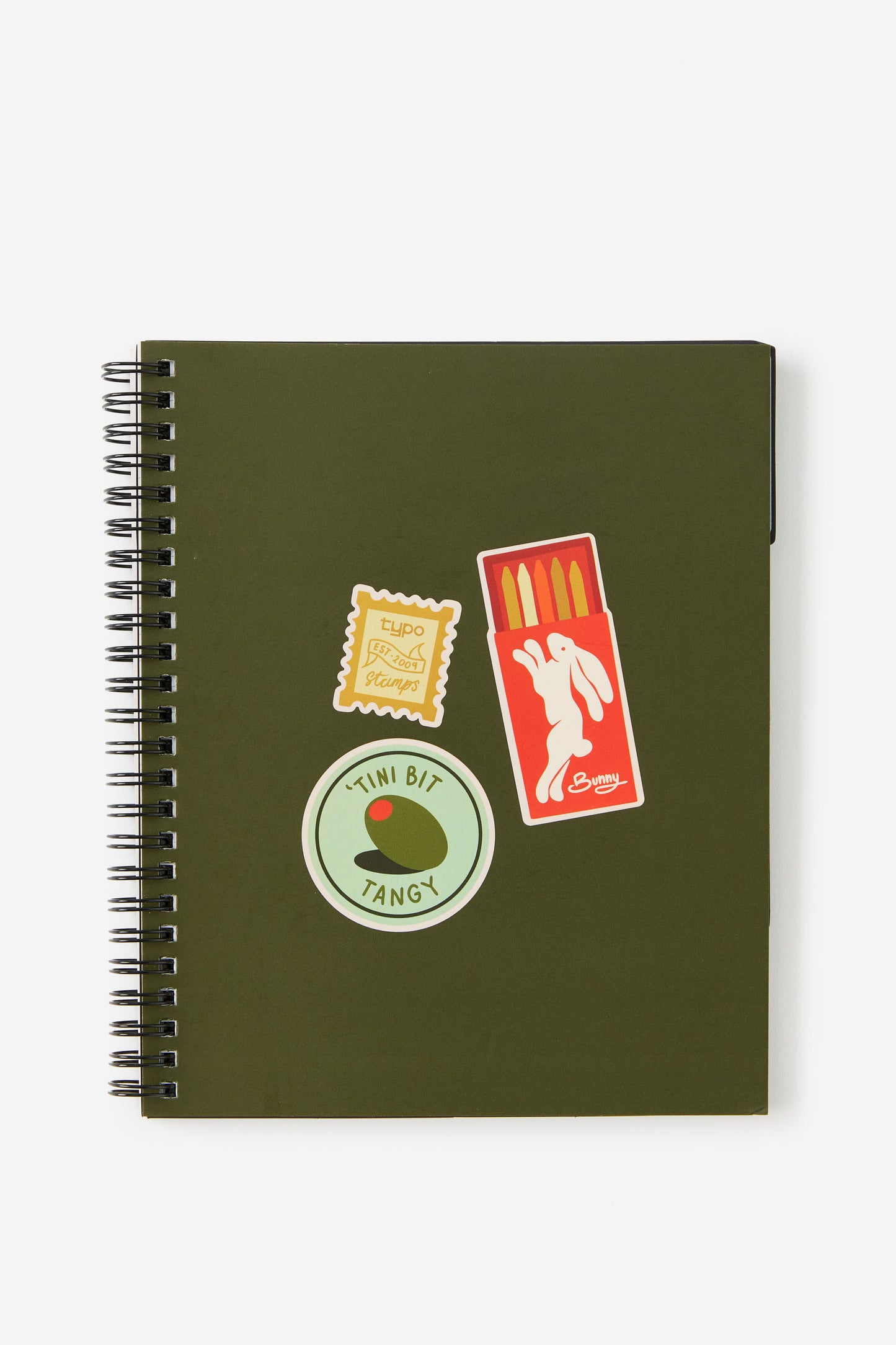 A5 Spiralbound Subject Notebook