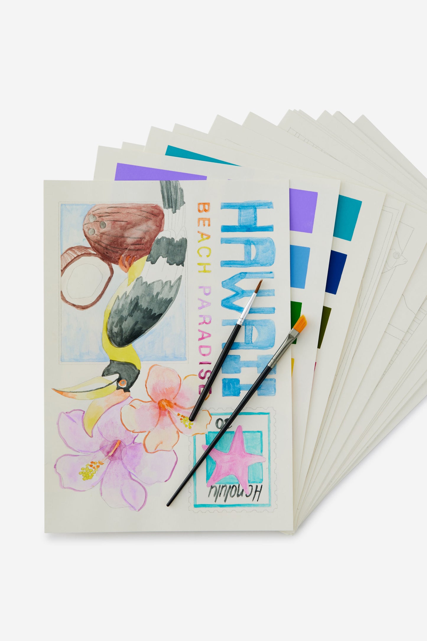 B5 Watercolouring Kit