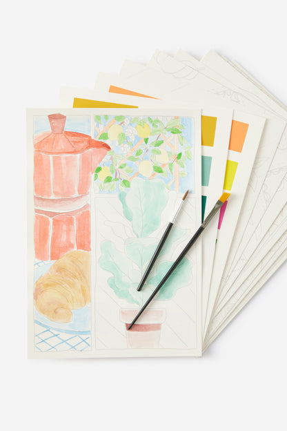 B5 Watercolouring Kit