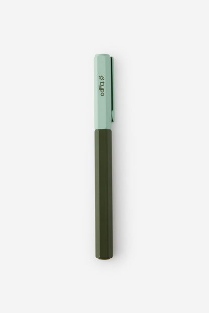 Facet-Nating Rollerball Capped Pen