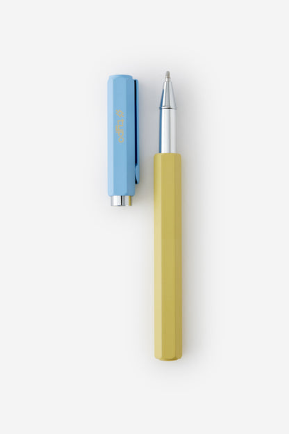 Facet-Nating Rollerball Capped Pen