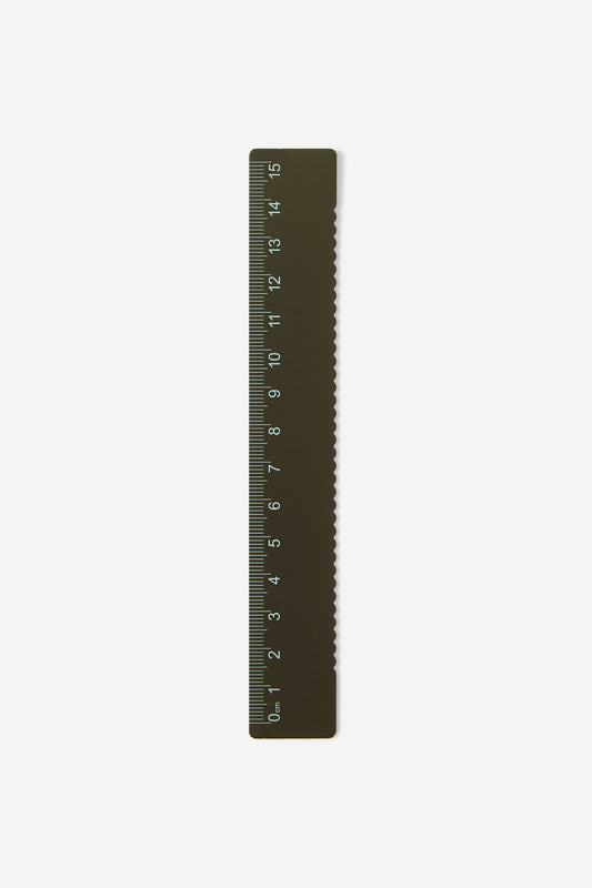 Metal Ruler 15Cm Wiggle