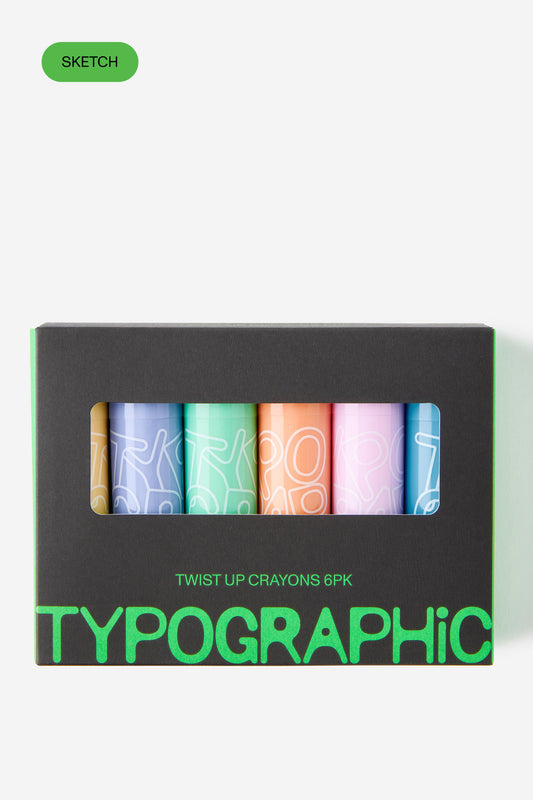 Artists Twist Crayons 6Pk